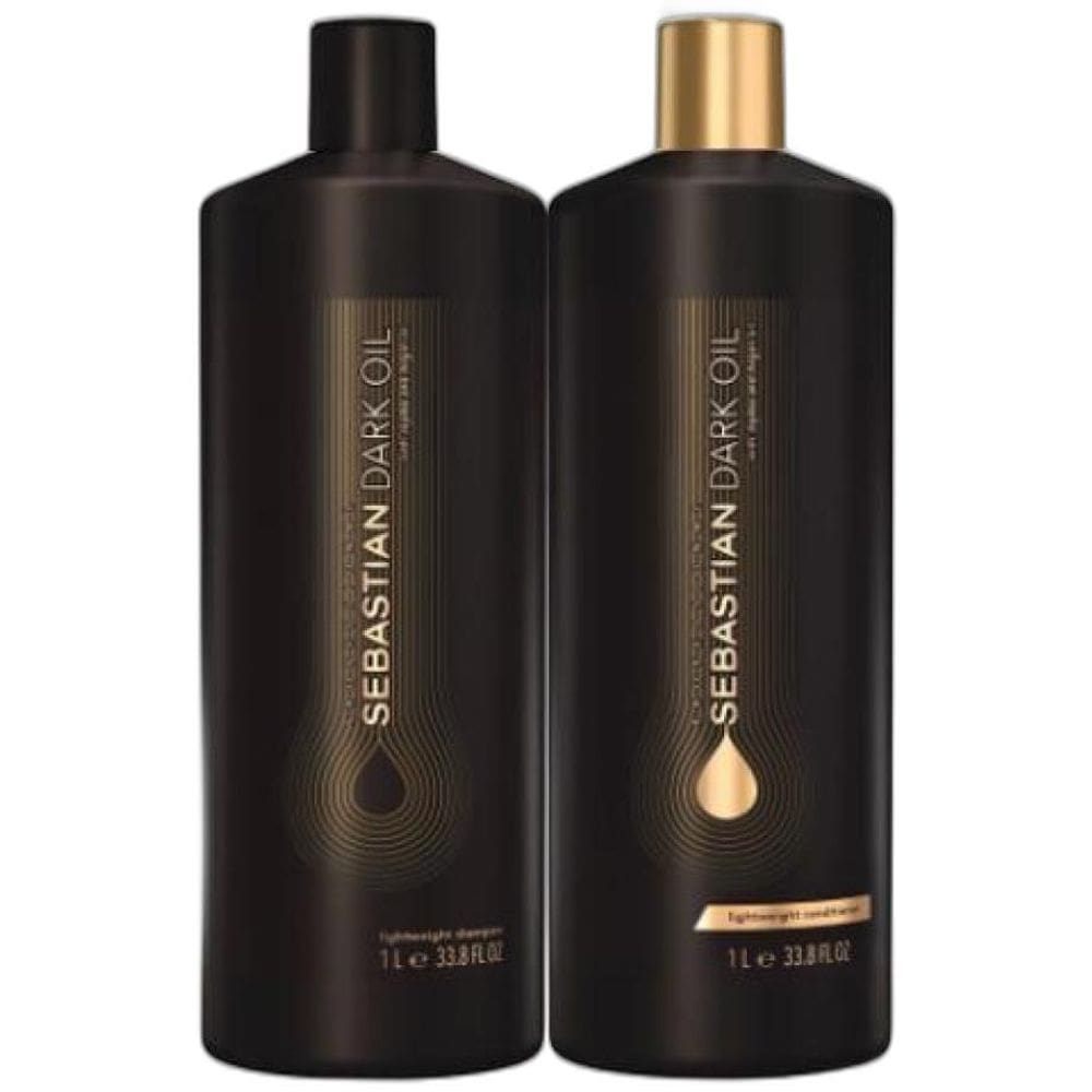 Kit Sebastian Dark Oil Shampoo E Condicionador 1L