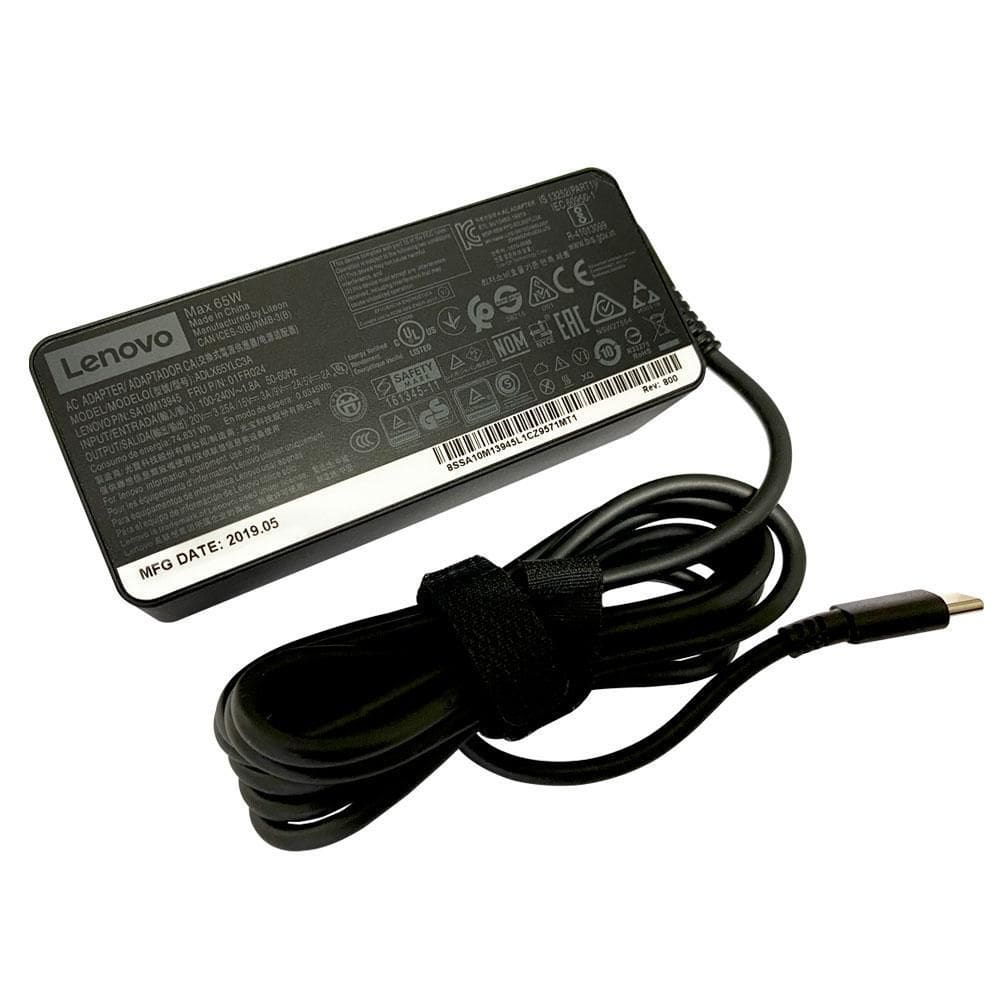 Carregador Fonte Lenovo 65W Usb Tipo-C Adlx65Ylc3A