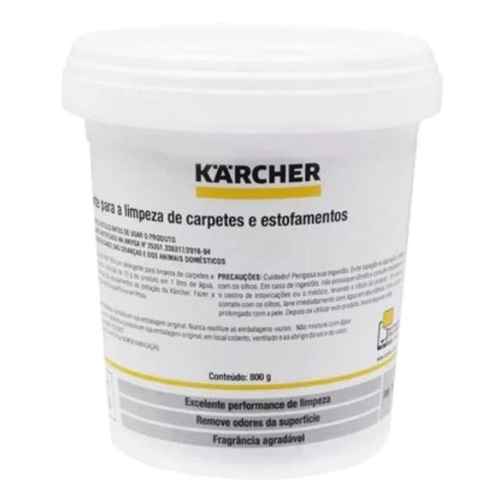 Detergente Em Pó Para Extratora Carpete Estofados Karcher
