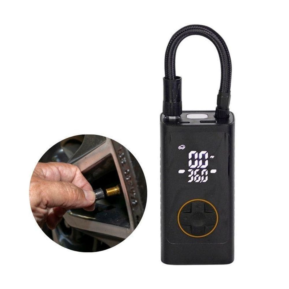 Mini Compressor Bomba De Ar Digital Pneus Bolas Infláveis