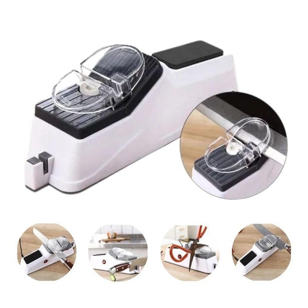 Amolador Afiador Elétrico Bivolt De Facas Cutelo E Tesouras