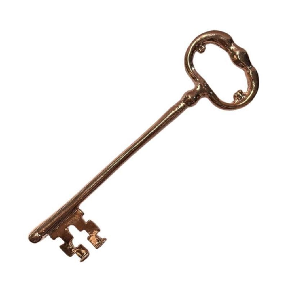 Chave Abertura De Caminhos Cobreada 19,50 Cm Em Metal