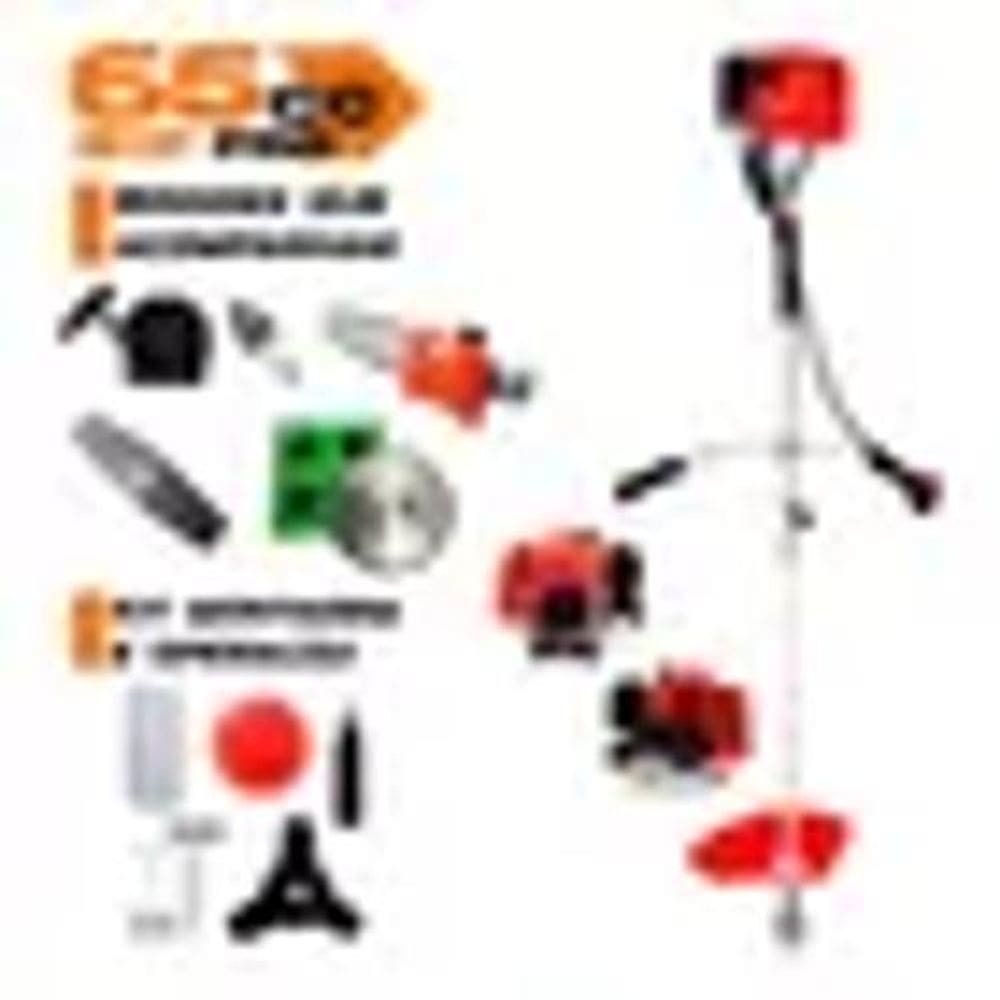 Roçadeira Multifuncional 5 Em 1 3Hp 63Cc Com Motopoda