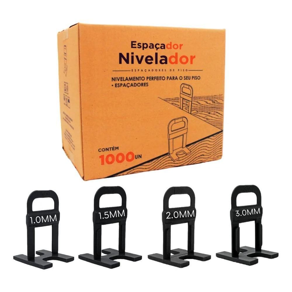 2X 1000 Nivelador De Piso Porcelanato Espaçador Ceramica Sli