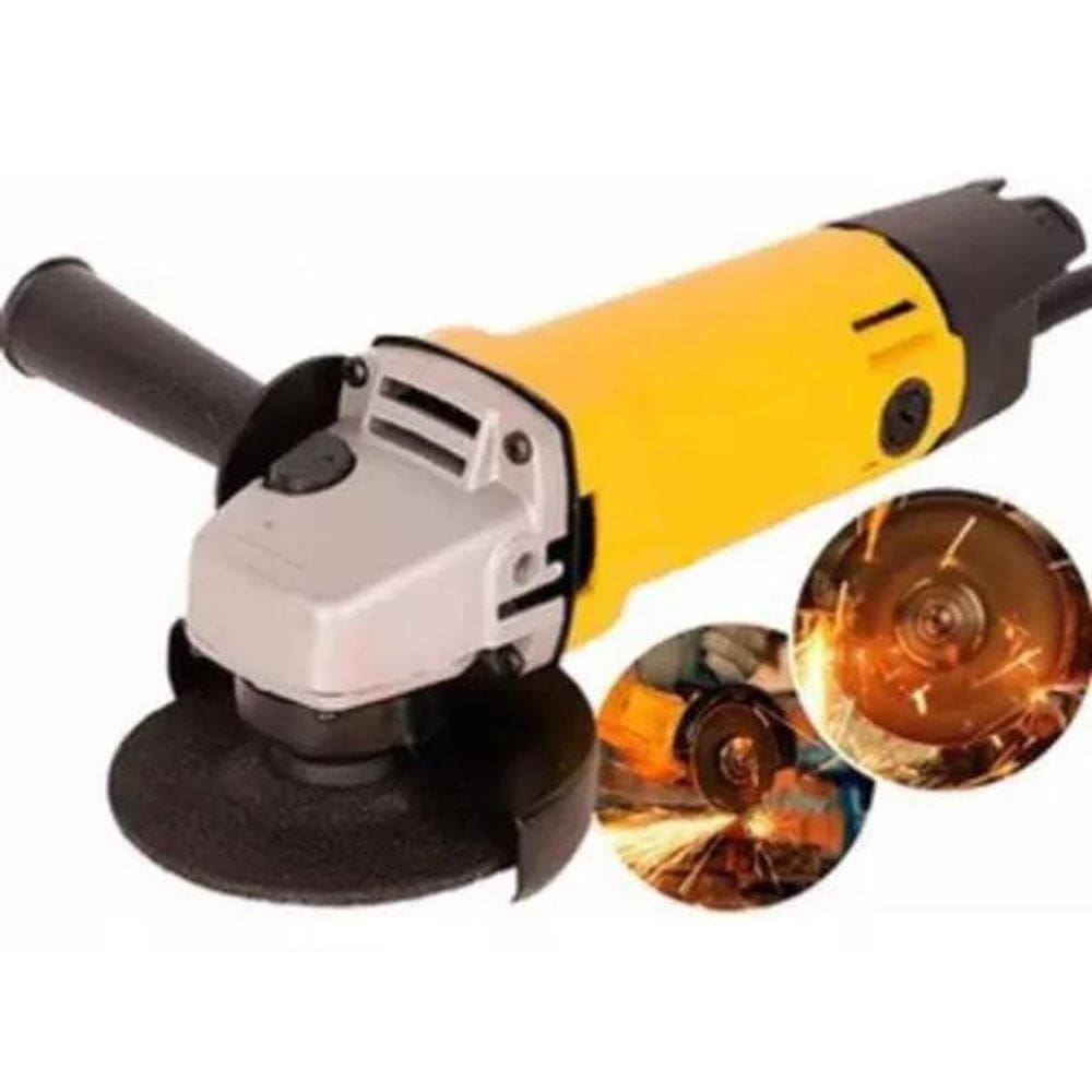 Lixadeira Esmerilhadeira Angular Pequena 700W Disco 115Mm