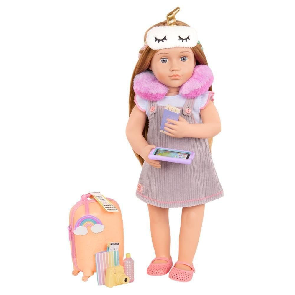 Kit de Viagem Arco-Íris Our Generation p/ Bonecas