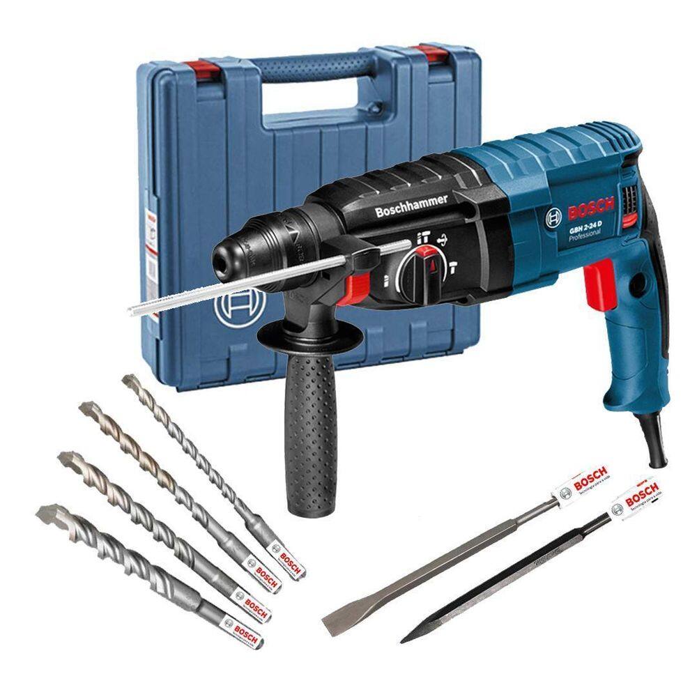 Martelete Rompedor Perf. Bosch 820W Gbh2-24D Maleta 110V