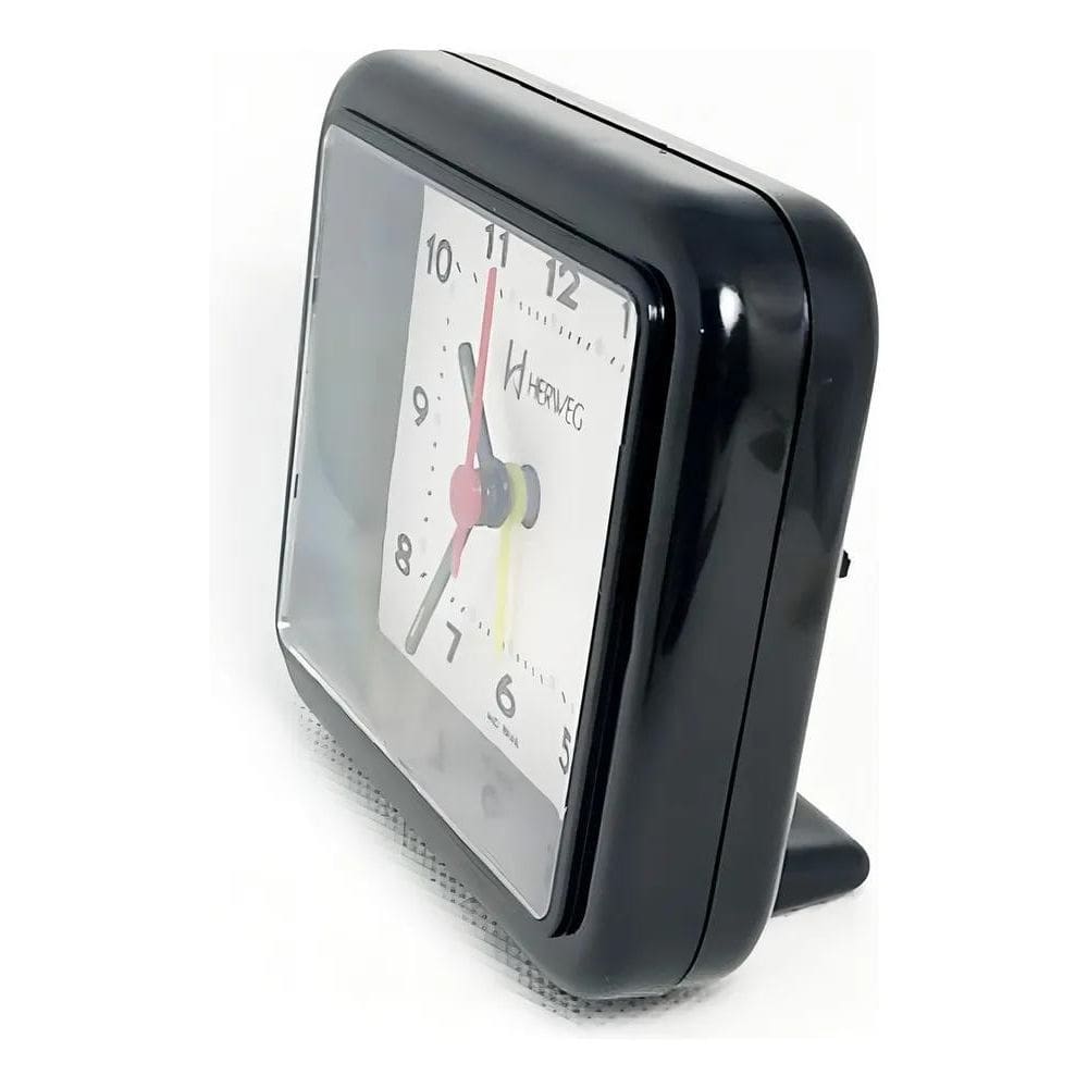 2X Relogio Despertador Antigo Retro Pilha Alarme Forte Herwe