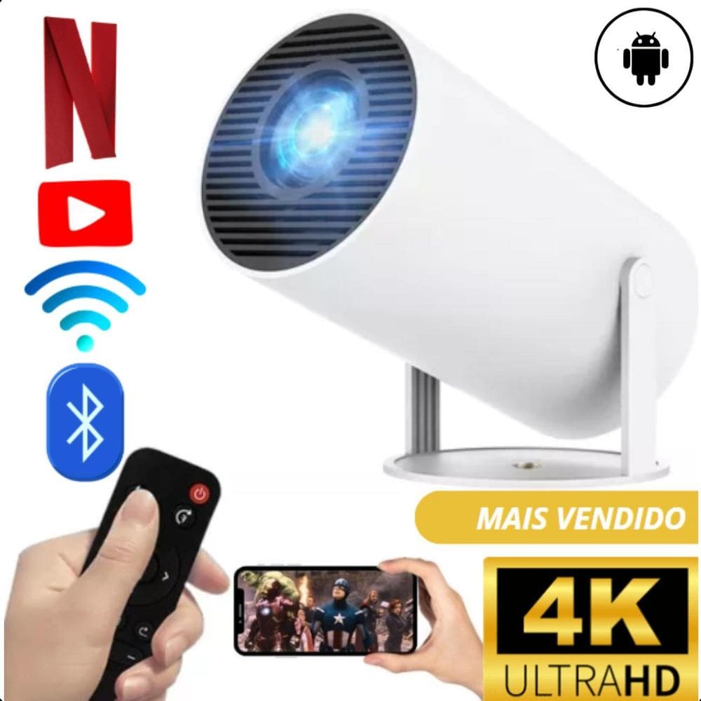 Mini Projetor Hy300 De Alta Tecnologia