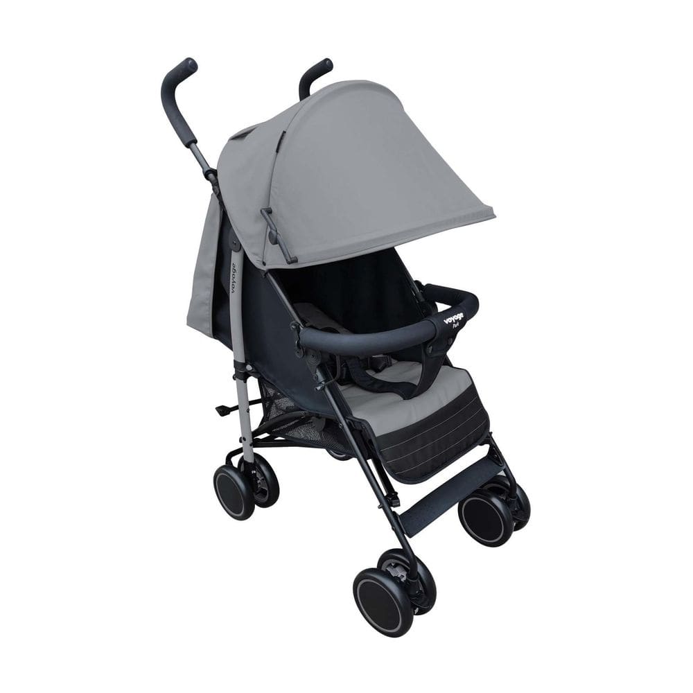 Carrinho De Bebê Berço E Passeio Park Cinza Voyage