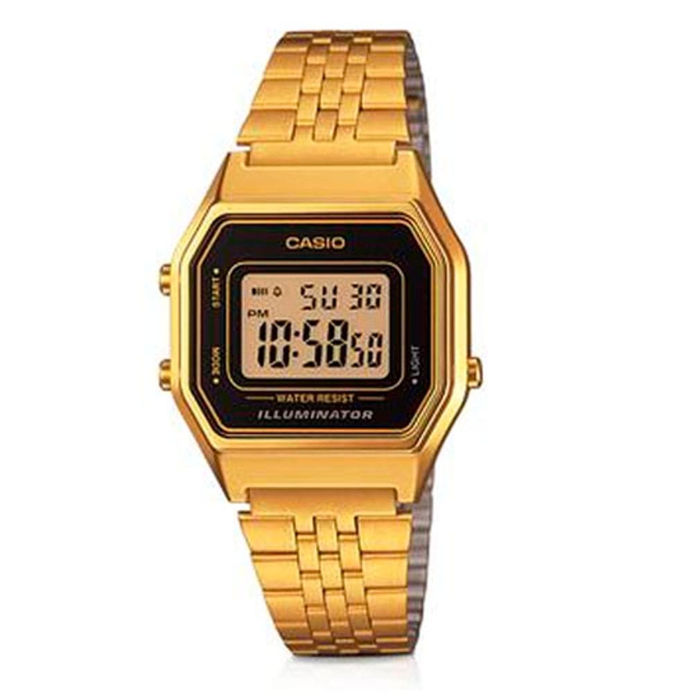 Relógio Feminino Casio Digital Vintage La680Wga-1Df