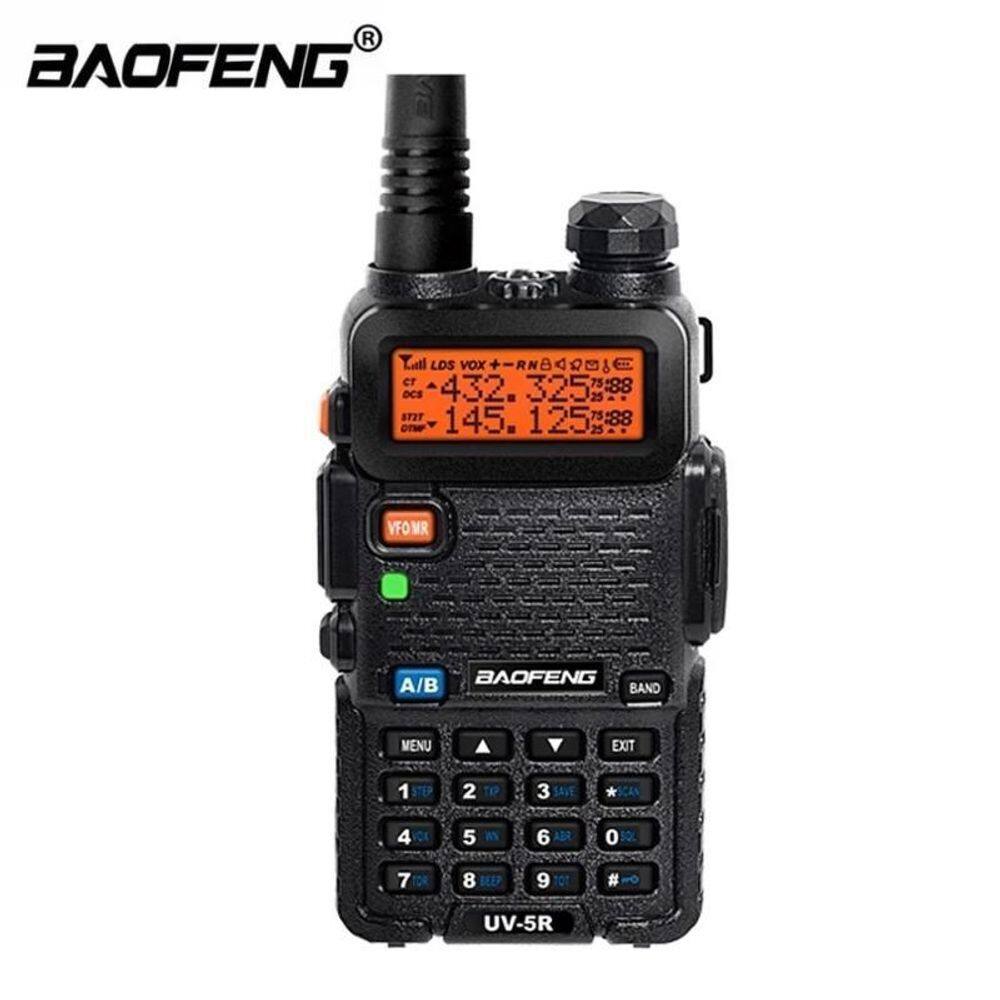Rádio Comunicador Dual Band Baofeng Uv-5R Vhf Uhf