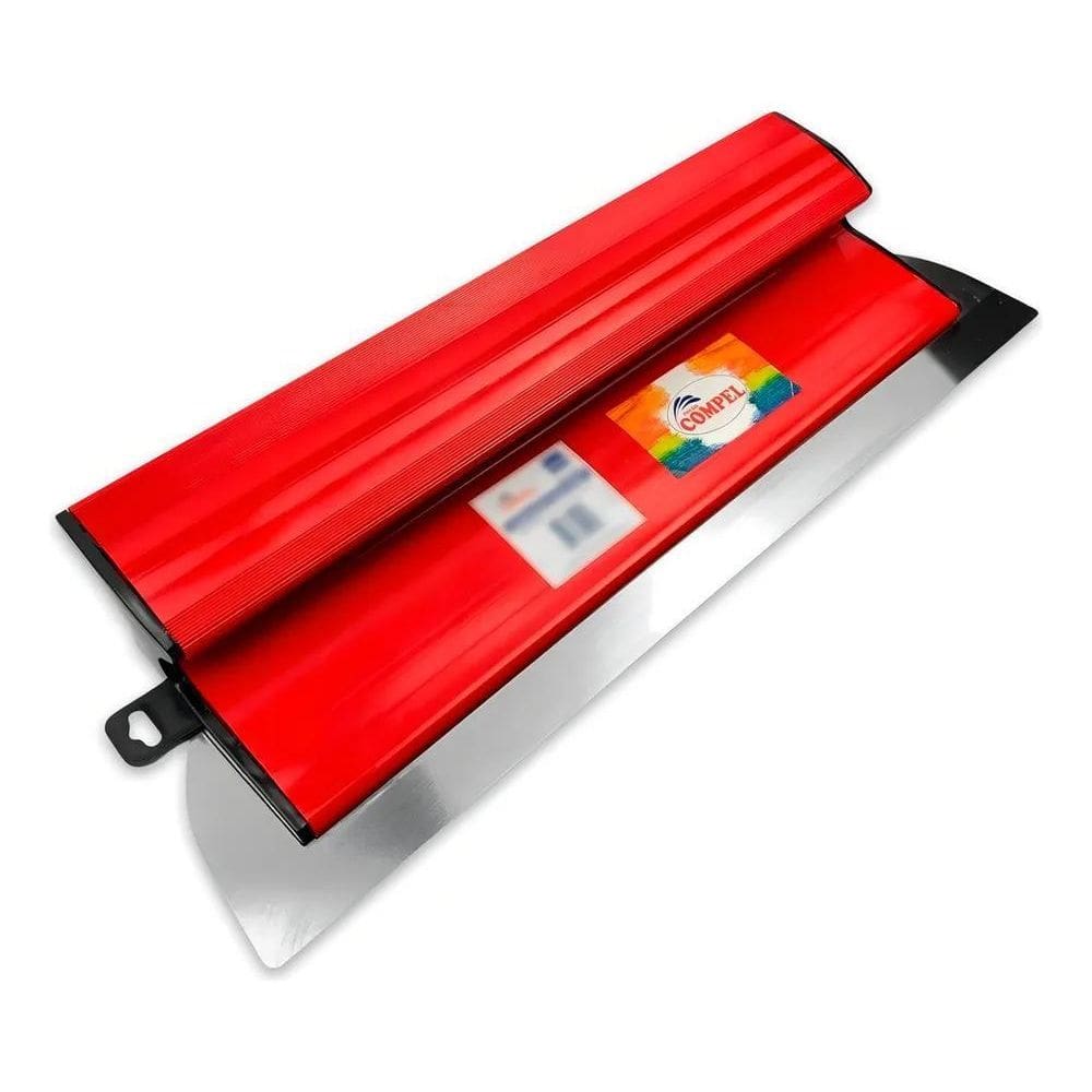 2X Desempenadeira Berox Inoxidável 40Cm Compel Massa Corrida