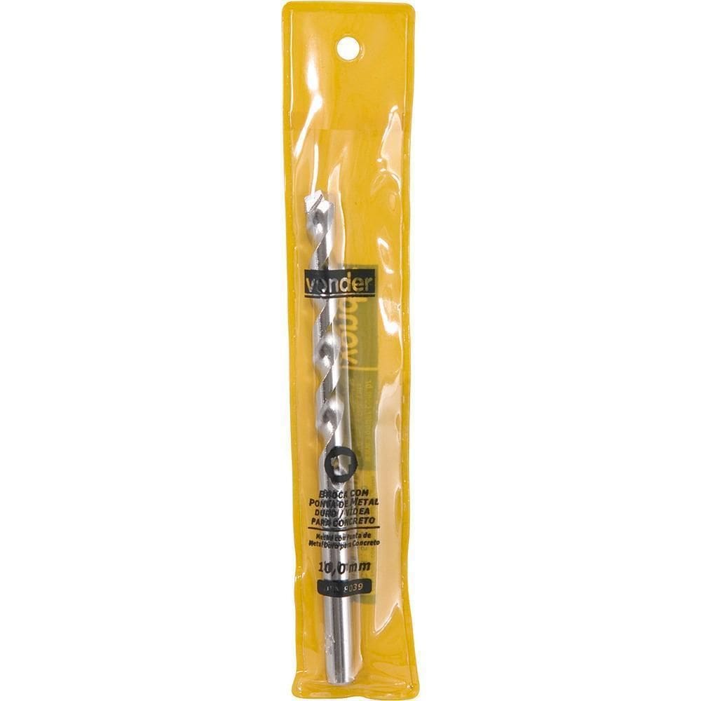 Broca De Vídea 13,00X150Mm Din 8039 Para Concreto Vonder