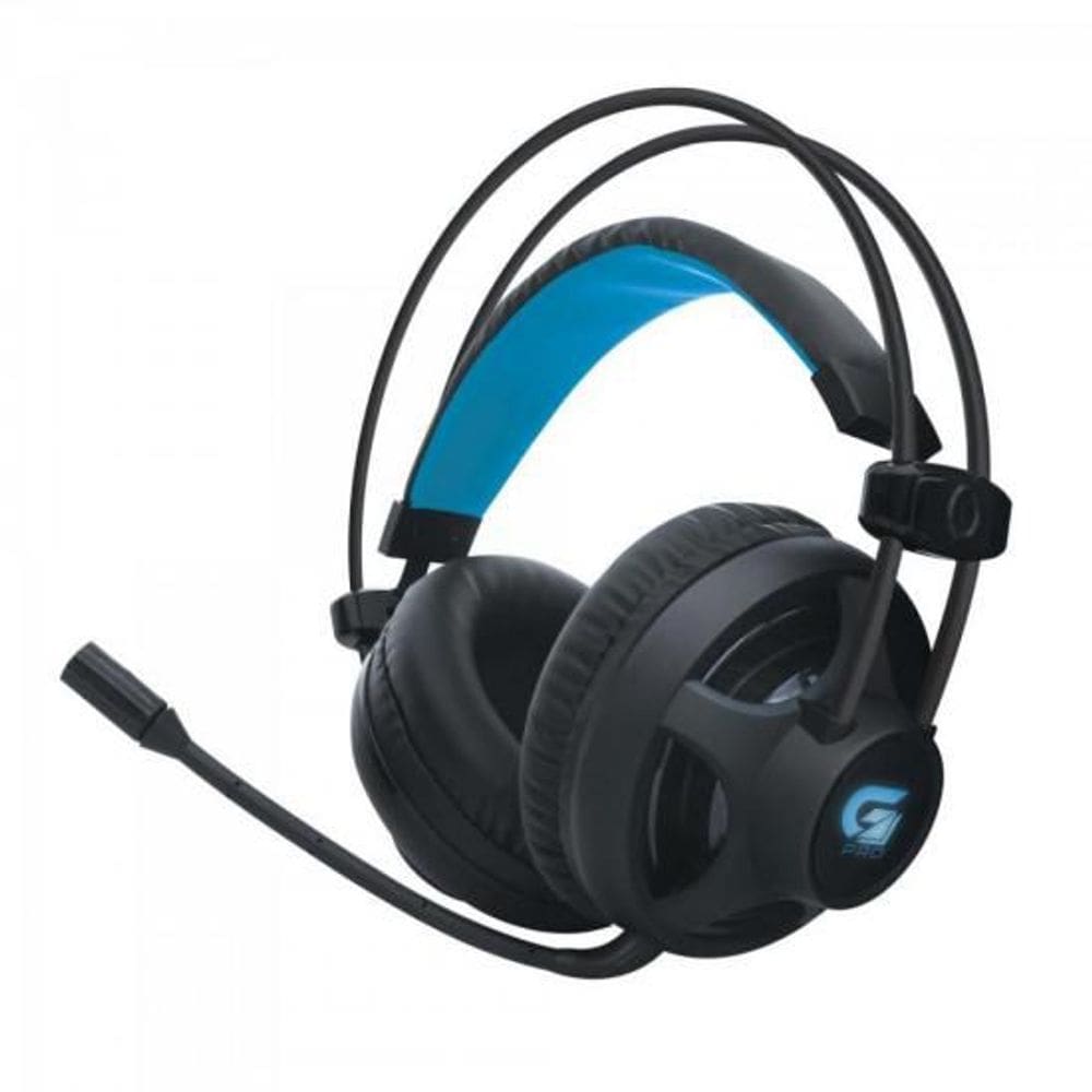 Headset Gamer Pro H2 Preto Com LED Fortrek