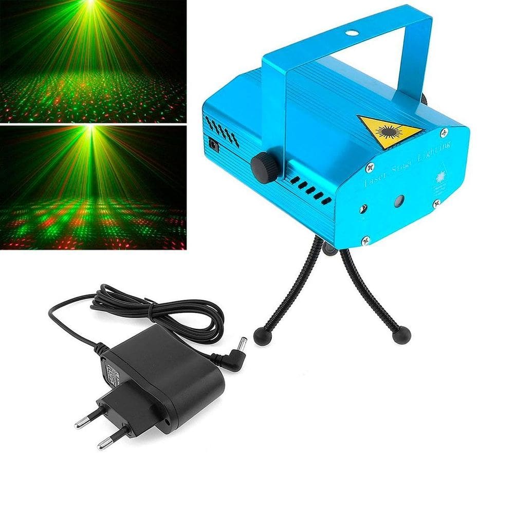 Laser De Balada Colorido Led Mini Show De Luzes