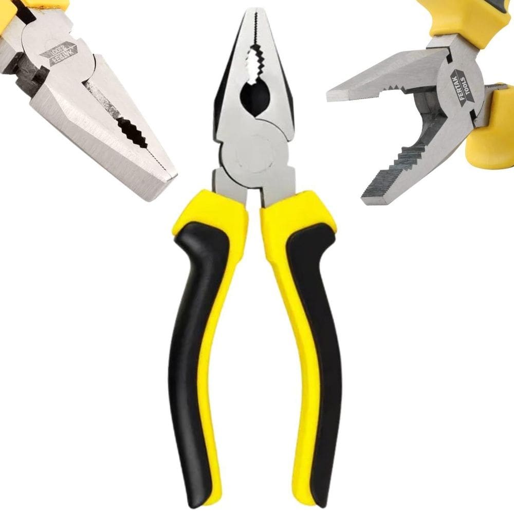 Alicate Universal 8 Pol. Reforçado Emborrachado