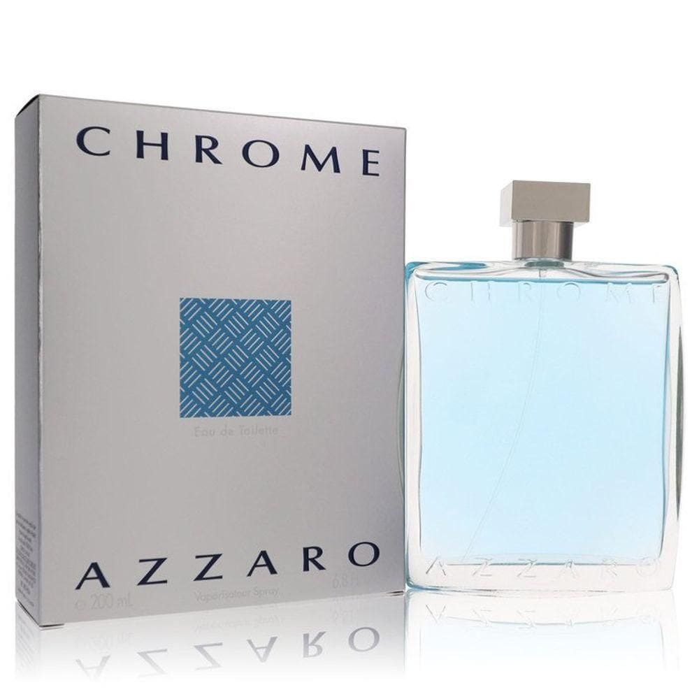 Perfume Masculino Azzaro Chrome Eau De Toilette 200 Ml
