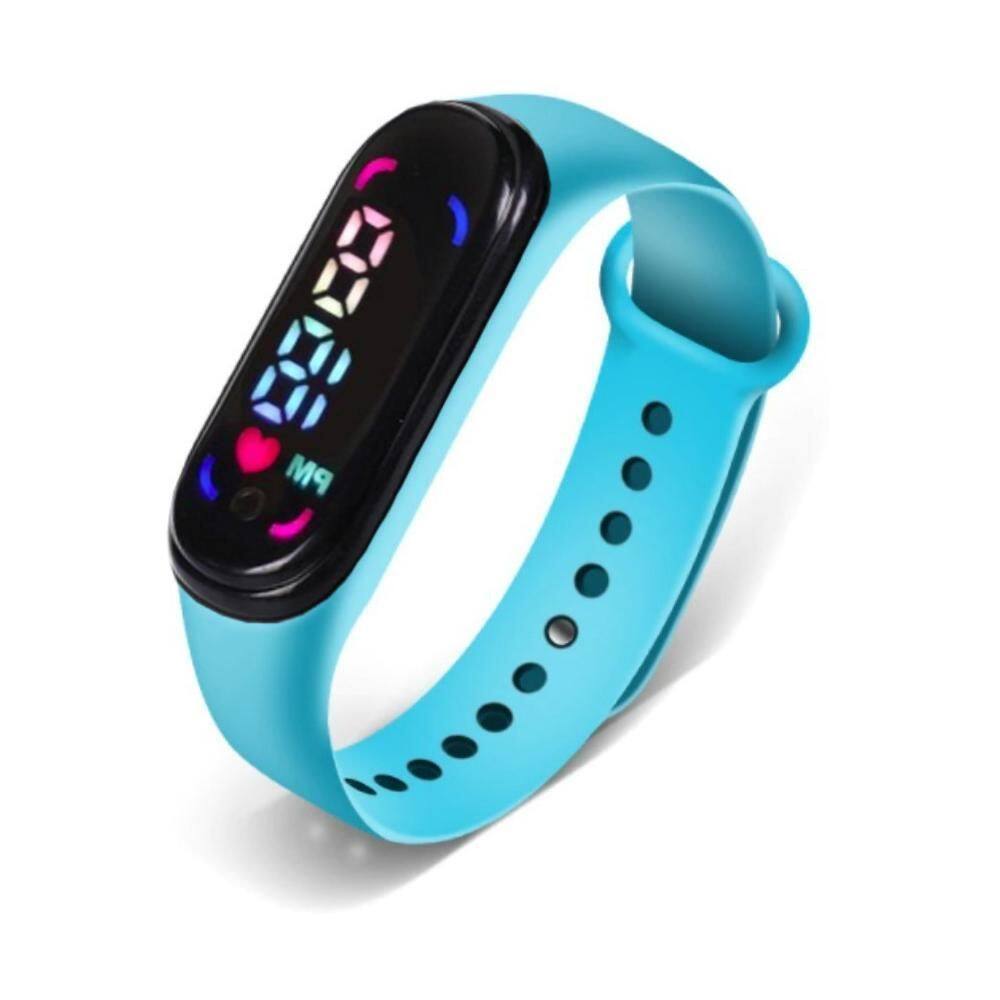 Relógio Digital Esporte Bracelete Led Adulto Infantil Barato