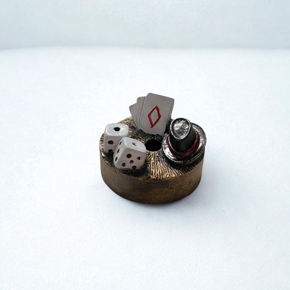 Ofertório Zé Pelintra Vintage Em Resina 5 Cm