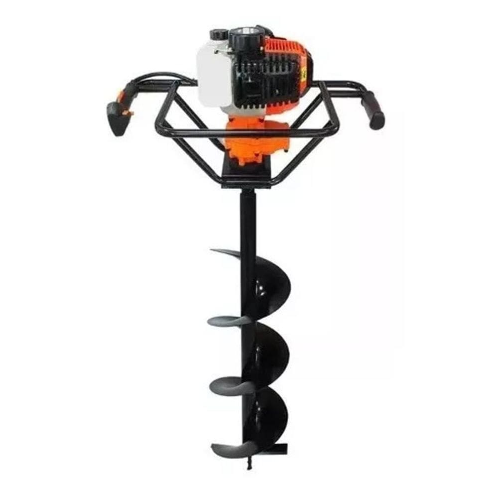 Perfurador De Solo Gasolina 52Cc + Broca 80X20 Vulcan Vps520