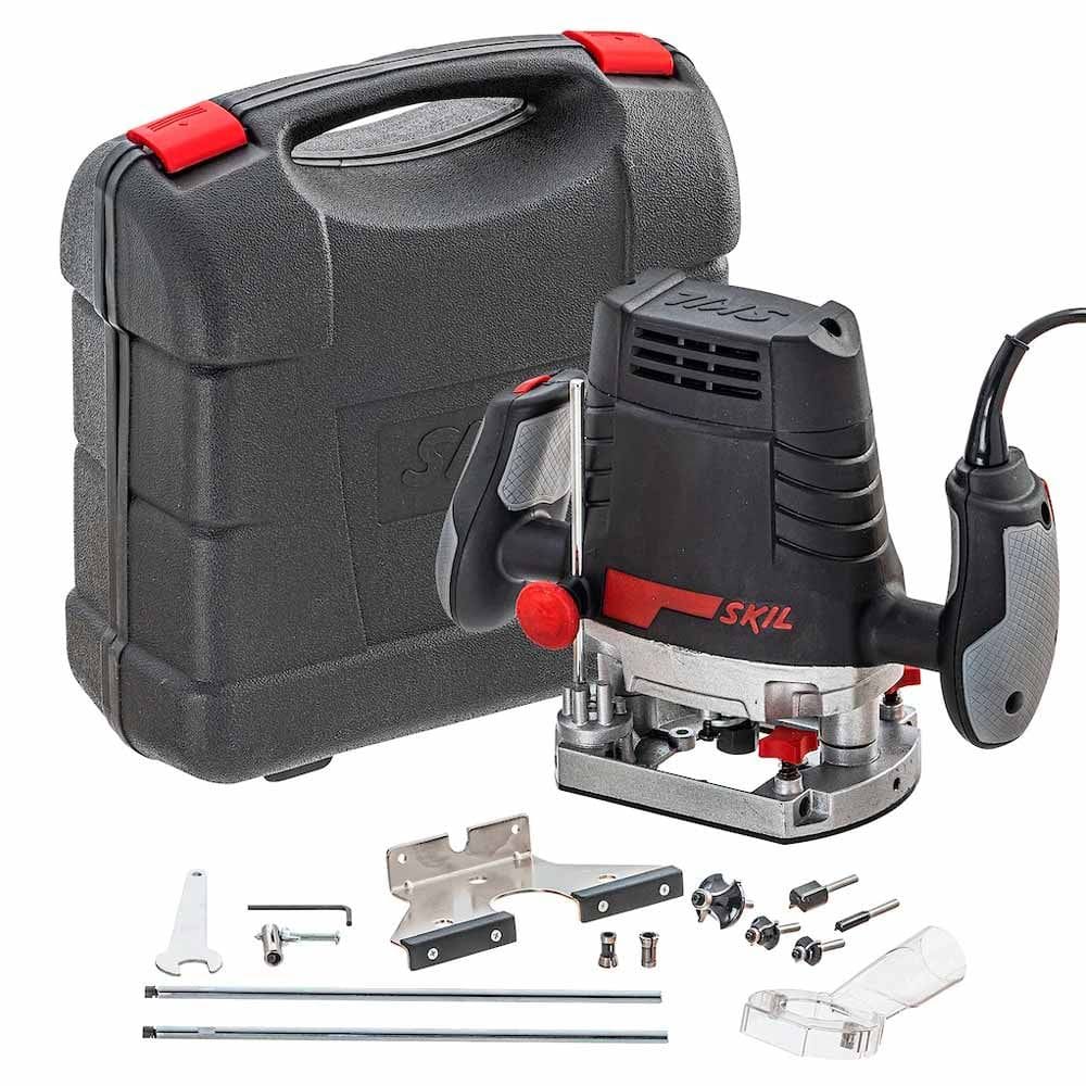 Tupia de Coluna Maleta Com 13 Acessórios 1100W 1831 Skil 220V