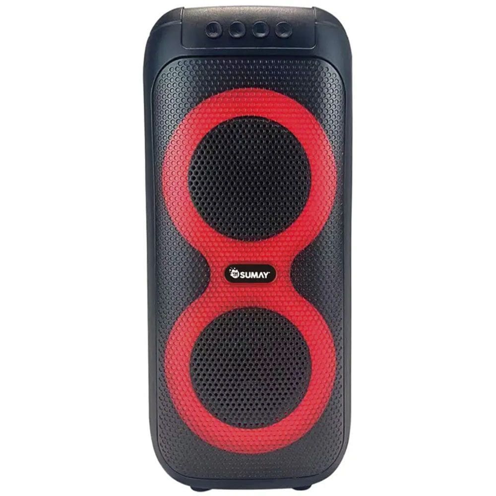 Caixa de Som Portatil Sumay Slim Box 60W Bluetooth