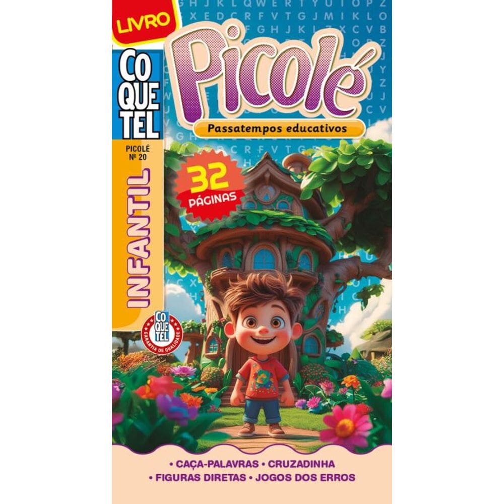 Livro Coquetel Picolé 20: Passatempos educativos