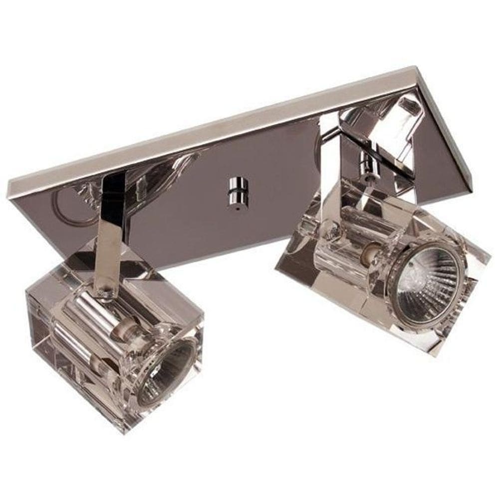 Spot Trilho Arandela Perseu Cristal Para Led