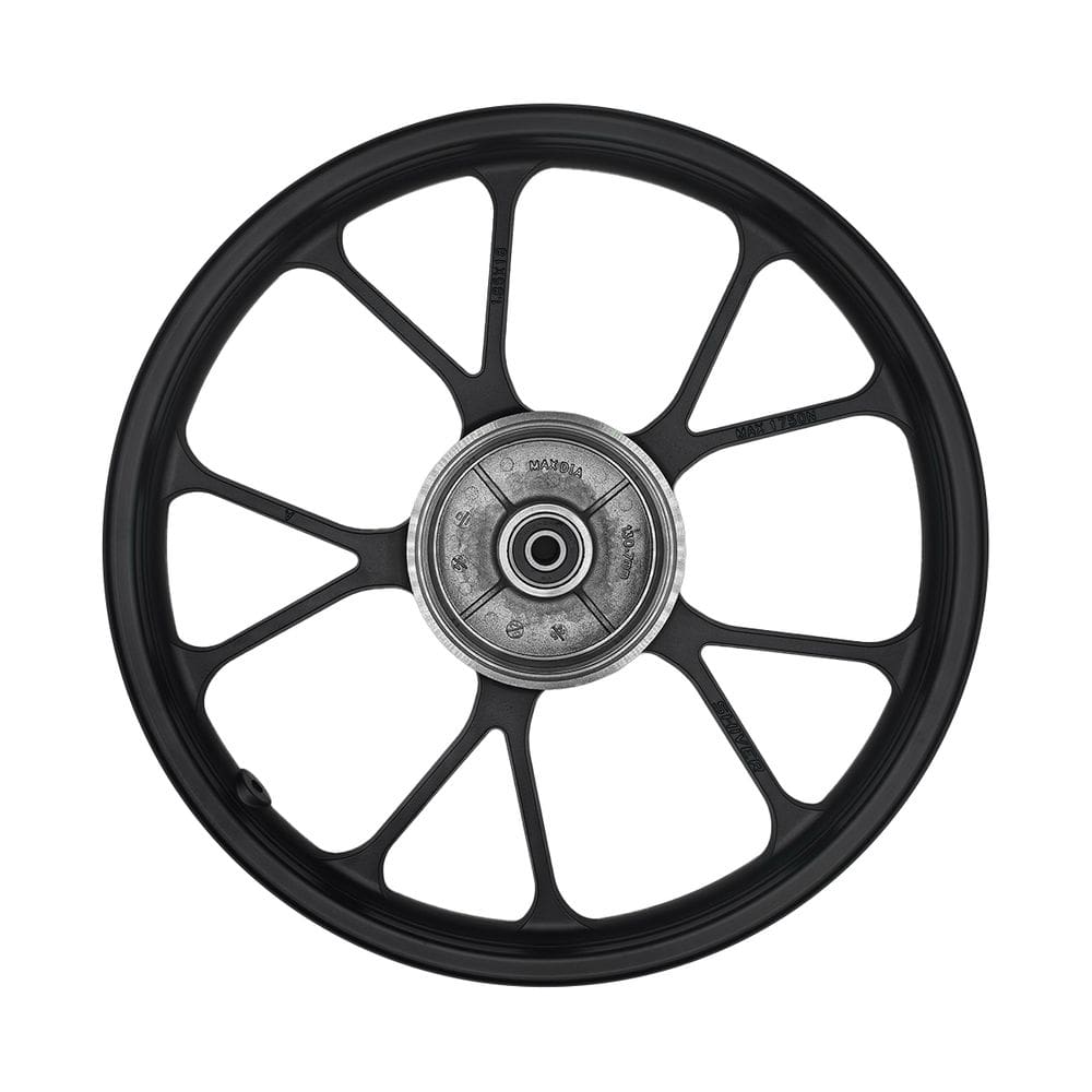 Roda Traseira Liga Leve Titan 150 2004 A 2025 Titan 160 Start 150 160 Modelo V-Shape Preto Com Rolamentos Shiver