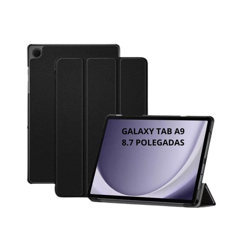 Capa Smart + Película Vidro Galaxy Tab A9 / 8.7 Polegadas