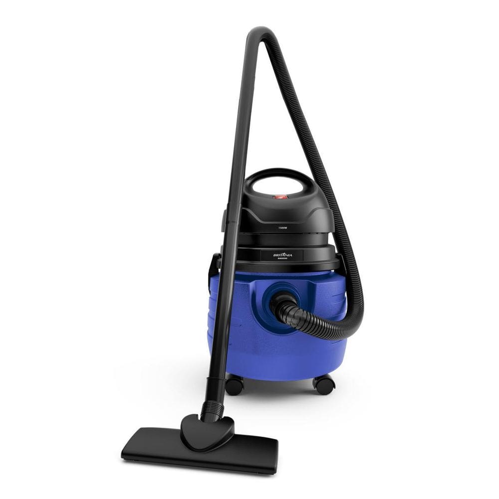 Aspirador de Pó e Água Britânia 19L Função Soprar BASE80 1500W
