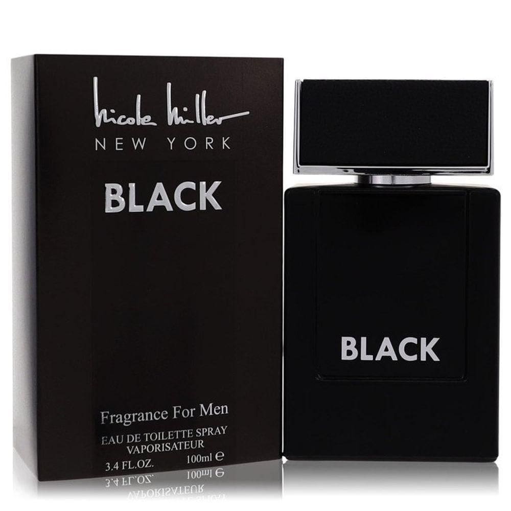 Perfume-col. Masc. Black Nicole Miller 100 Ml Eau De Toilette