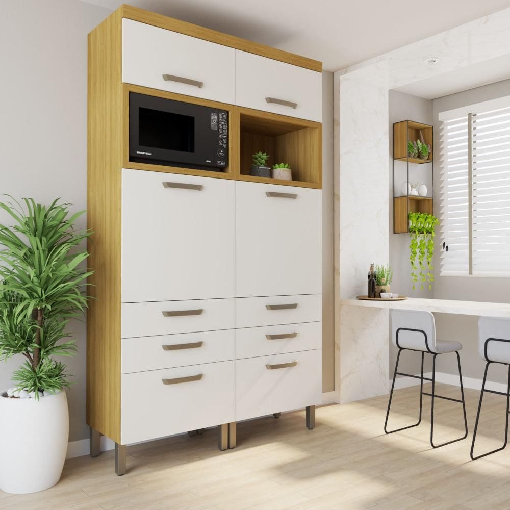 Paneleiro 4 portas Princesa  Freijo/grafite Nesher