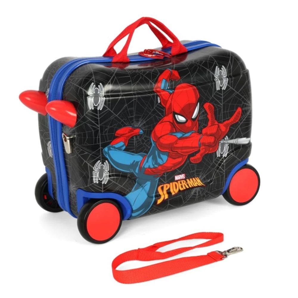Mala De Viagem Carrinho Infantil Homem Aranha - Luxcel