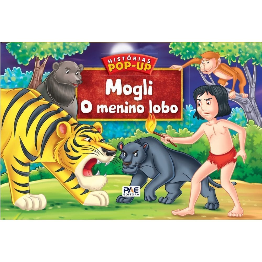Histórias Pop-Up - Mogli, o Menino Lobo