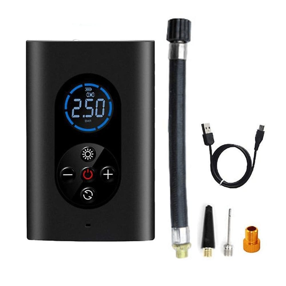 Mini Bomba Portátil Digital Para Pneus De Carro E Moto