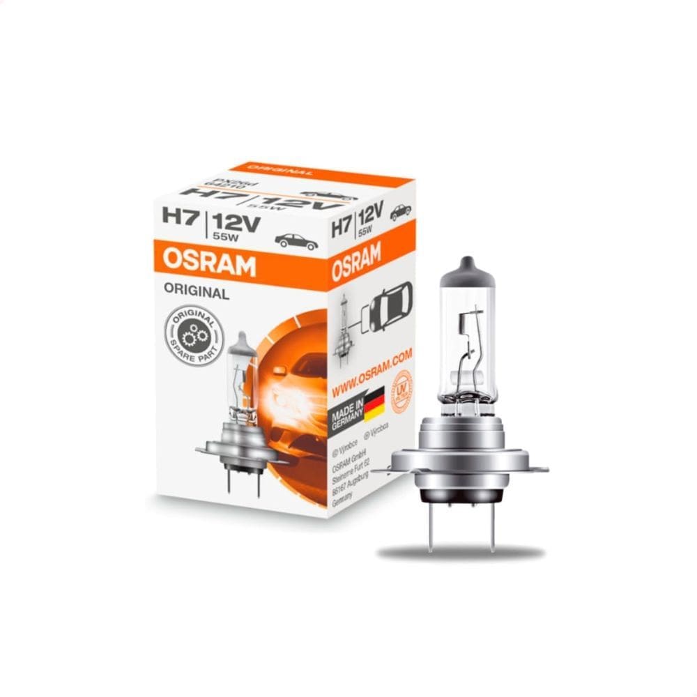 Par de Lâmpadas Farol Osram Classic H7 12v 55w