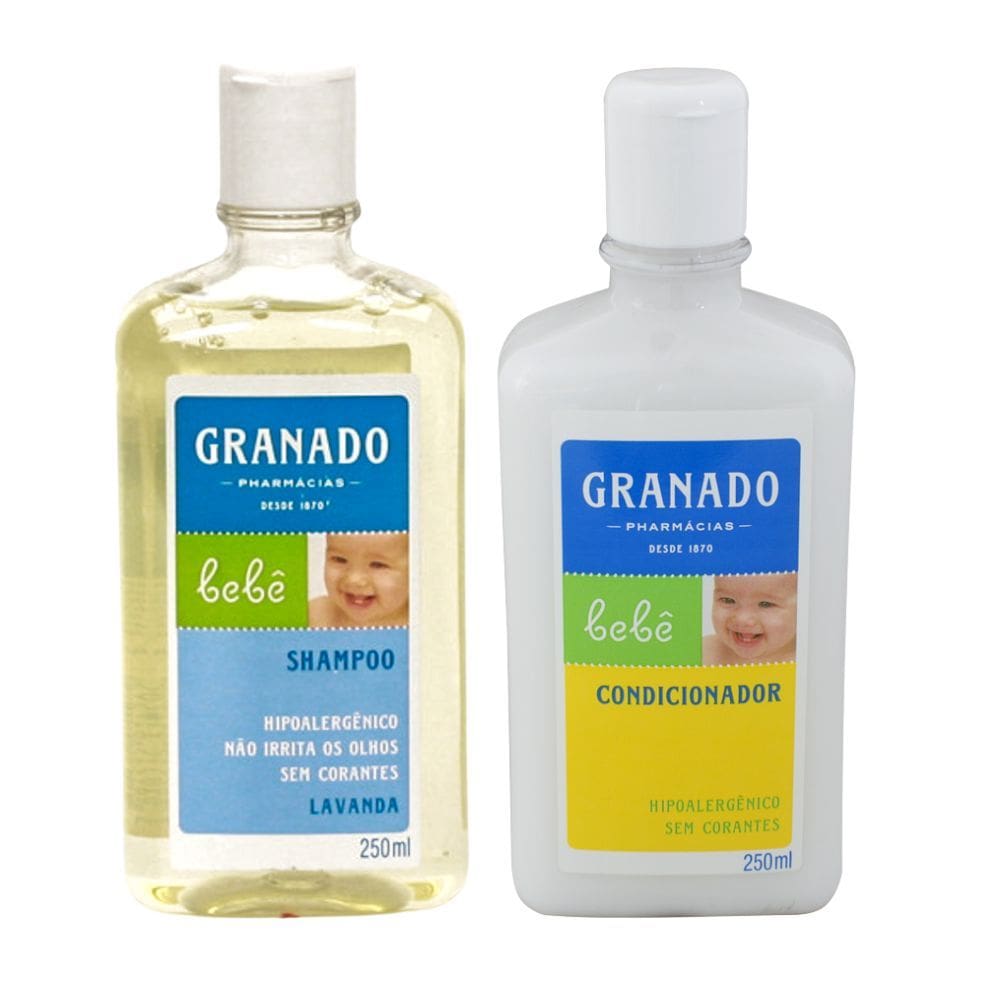 Kit 1 Condicionador Infantil Granado Bebê Tradicional 250ml