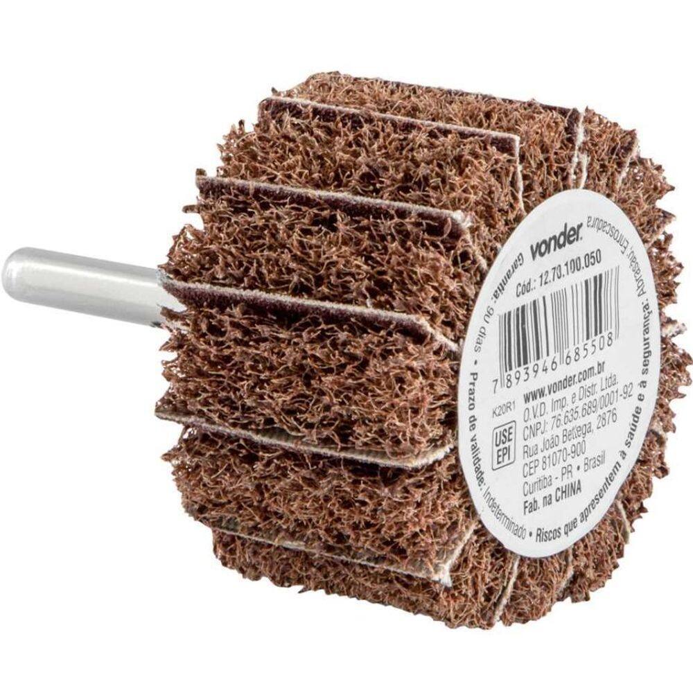 Roda Com Haste Remoção/Acabamento 80X35Mm G100 Vonder