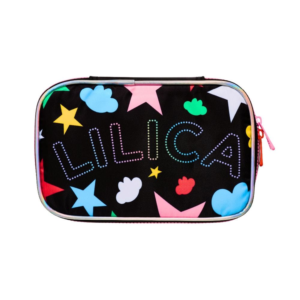 Estojo Box Escolar Lilica Ripilica Prisma Meninas 100 pens