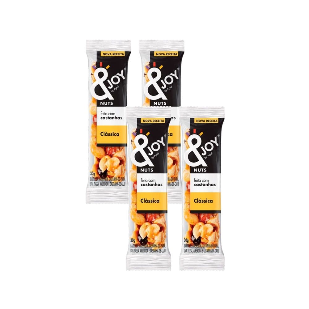 Kit 2 Barra de Cereais & Joy Mixed Nuts autêntico 60g