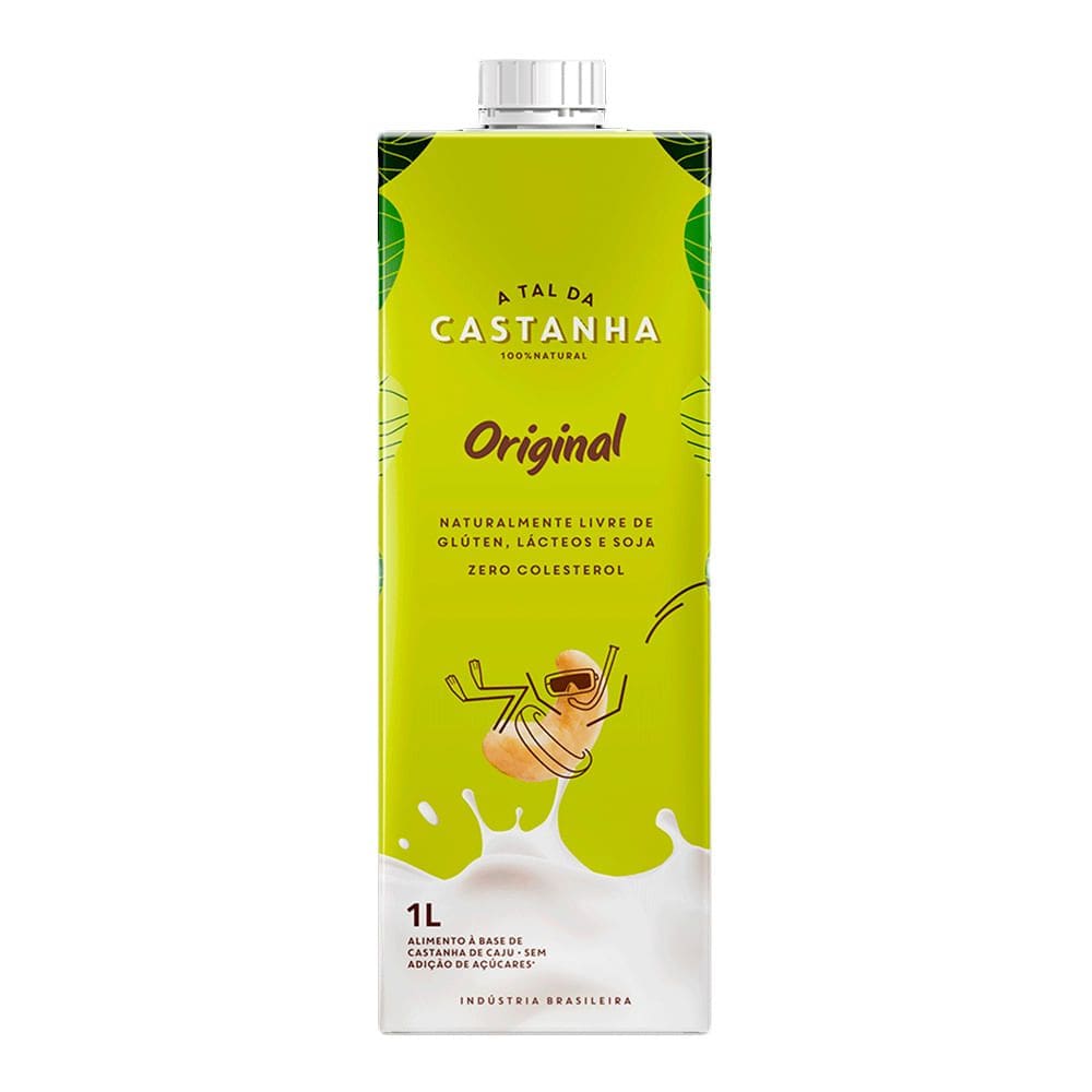 Bebida Orgânica A Tal Da Castanha 1 Litro