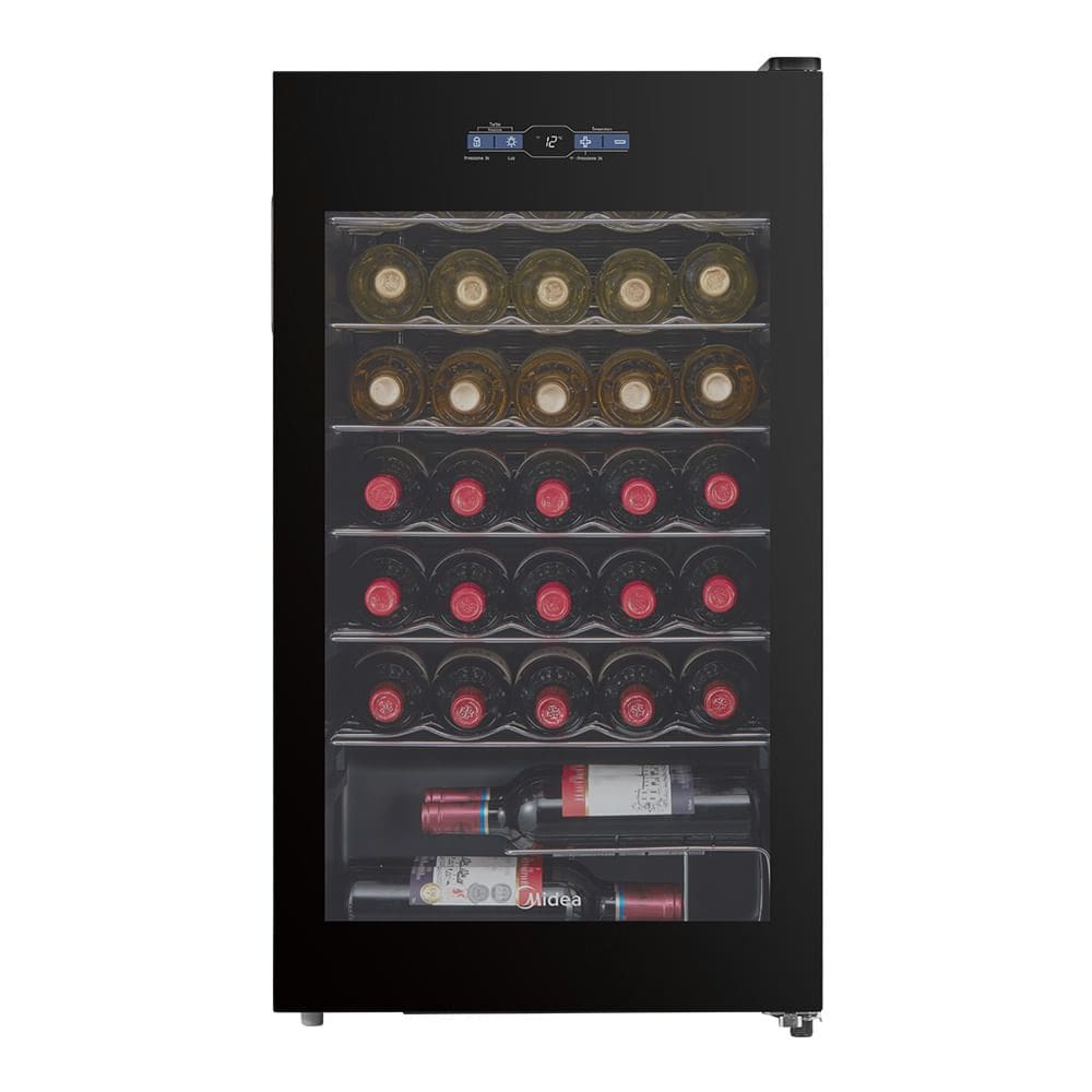 Adega de Vinho Climatizada 34 Garrafas Inverter Bivolt Midea
