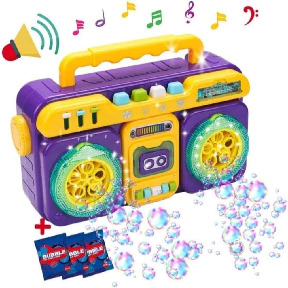 Caixa De Som Infantil Rádio Bolha Automático Envio Relâmpago