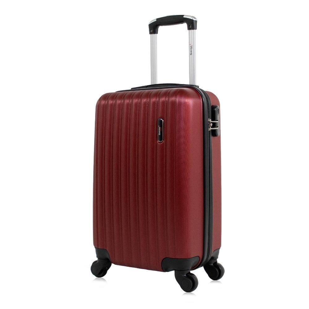 Mala de viagem bordo pequena 10kg Londres Swiss Move Vinho