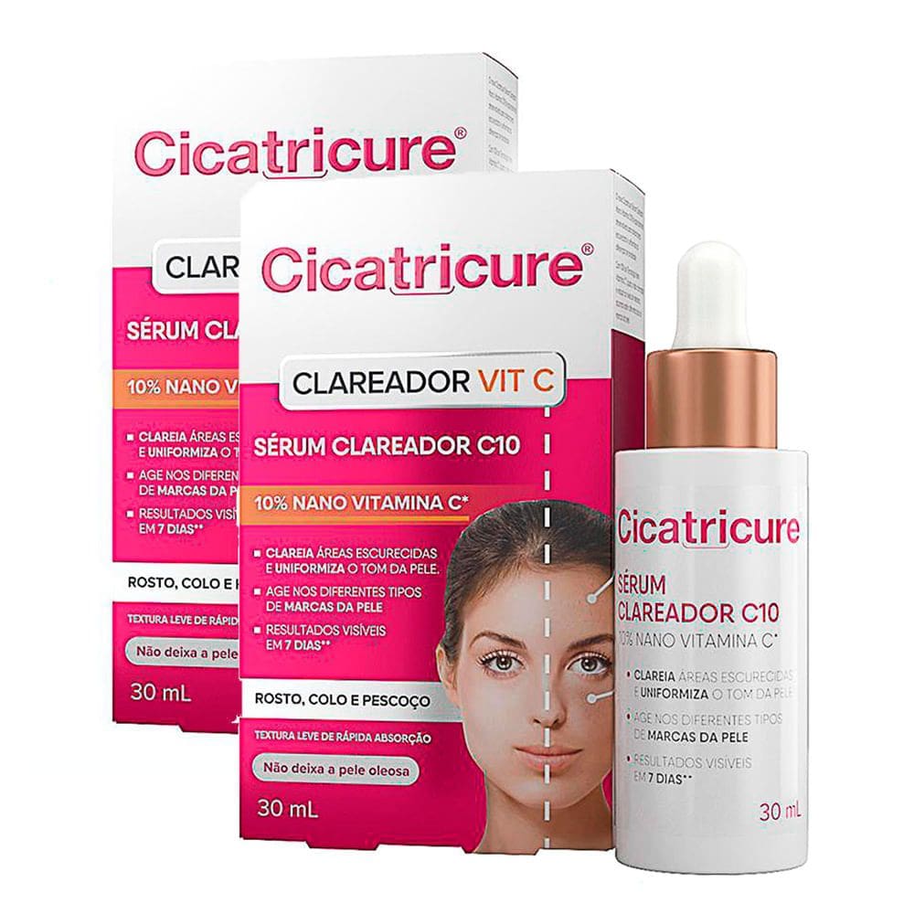 Kit 2 Cicatricure Sérum Clareador 30ml
