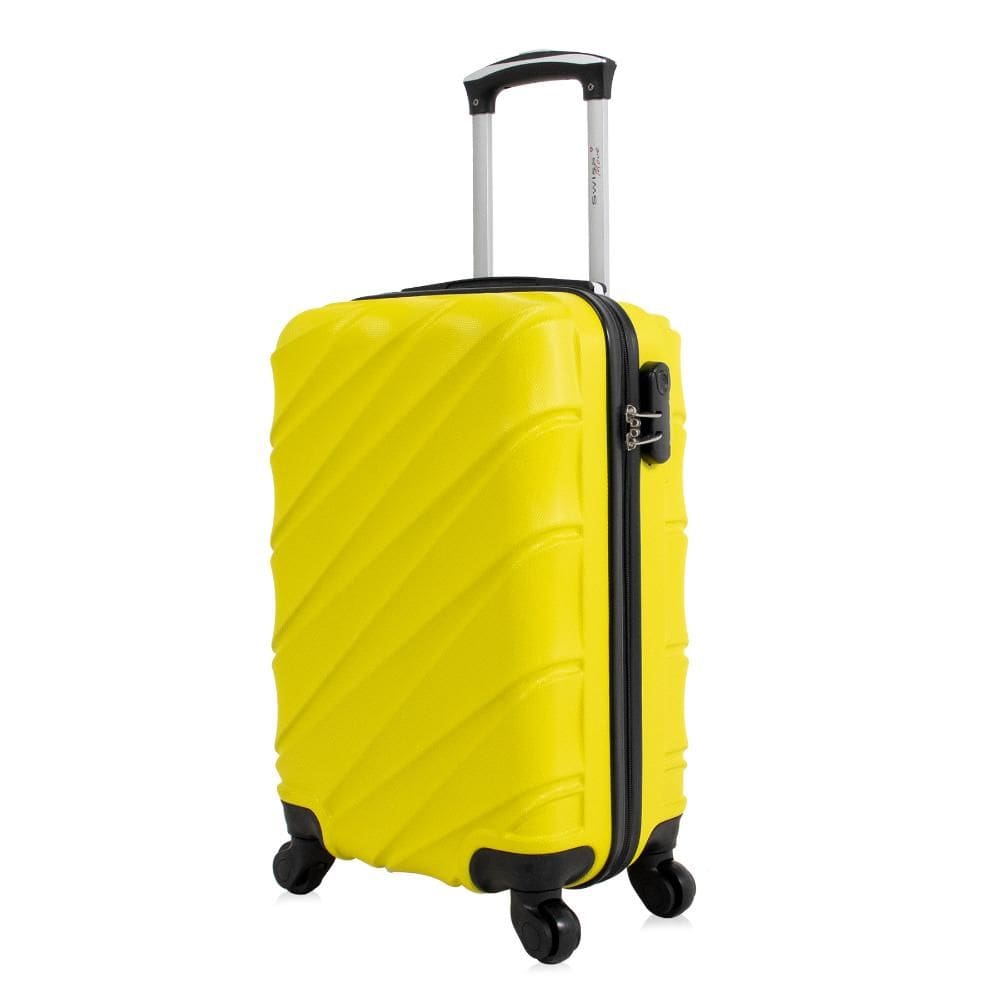 Mala  de viagem bordo pequena 10kg Havana  Swiss Move Amarelo