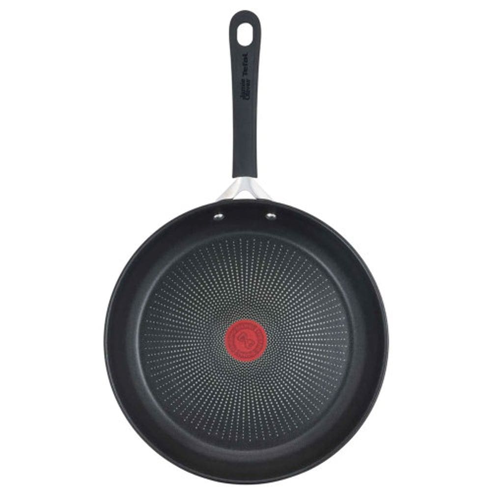 Frigideira Inox Fundo de Indução Revestimento Titanium e Thermo Sinal 24cm Tefal