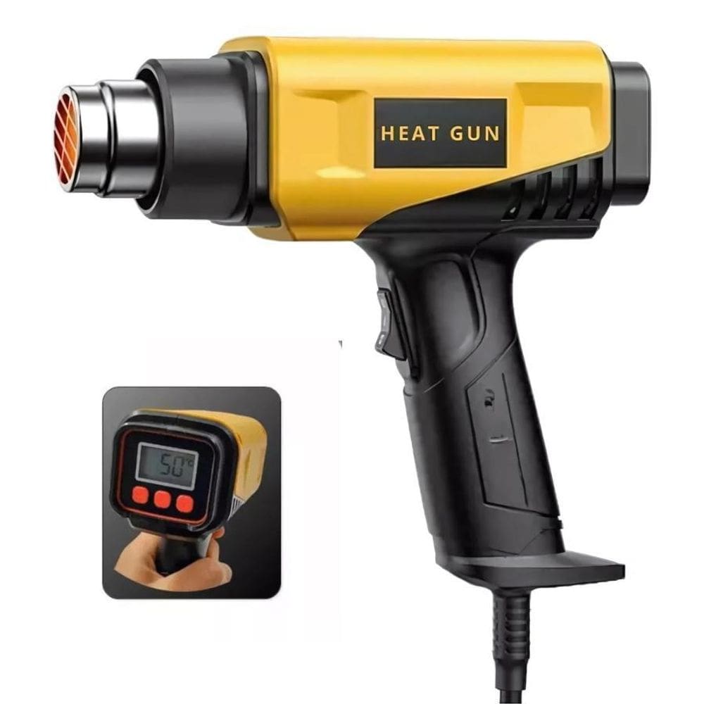 Soprador De Calor Digital 110V Compacto Para Soldagem